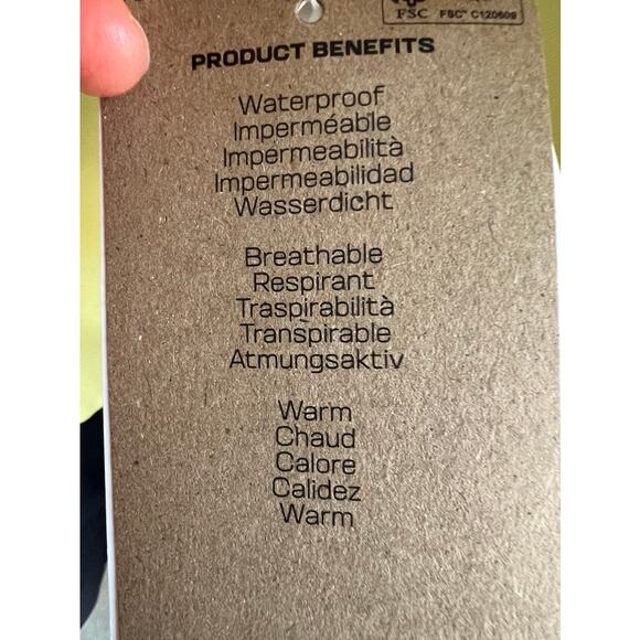 NWT Saloman transfer puff ski snowboard jacket size M - Picture 11 of 11